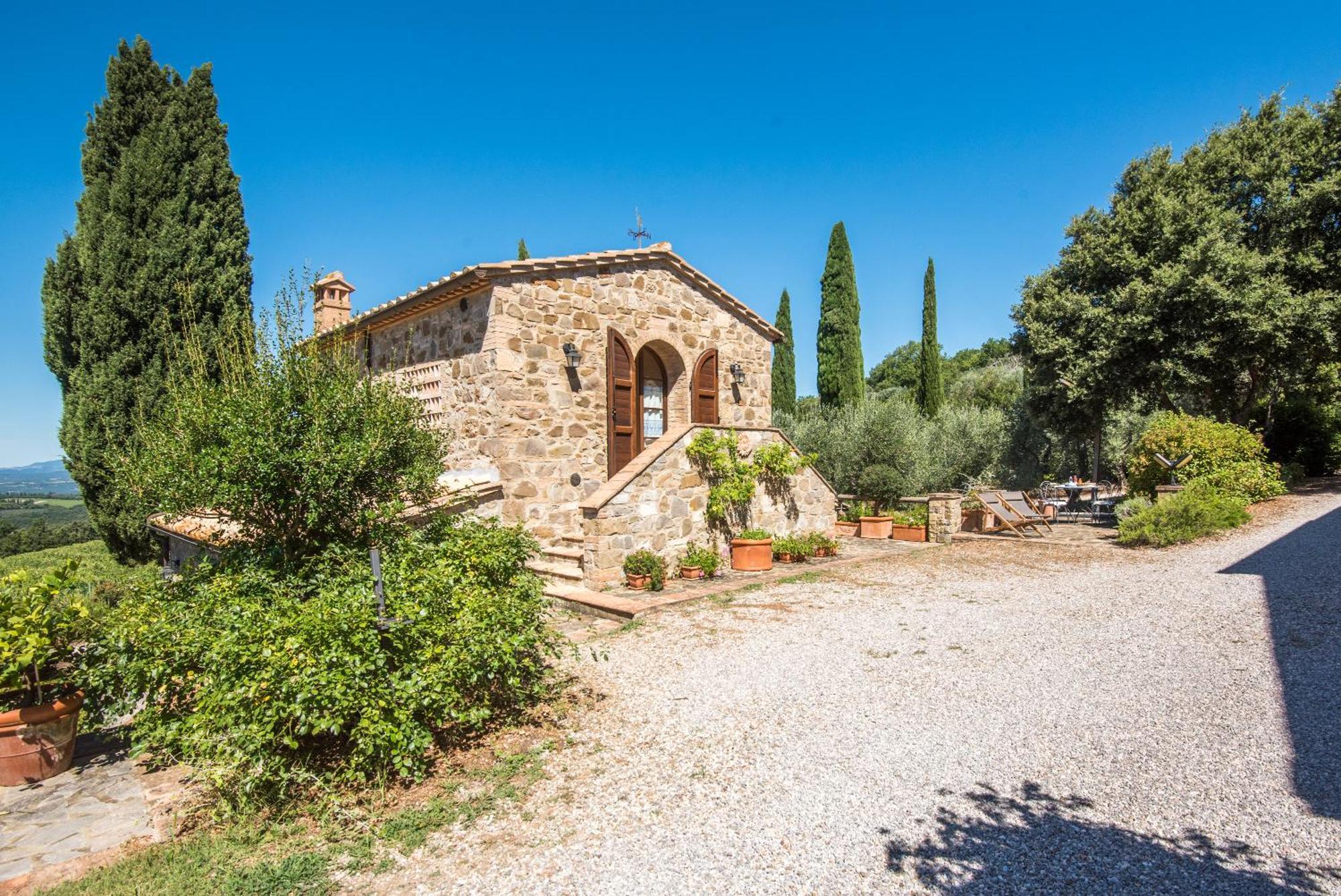 Ginepro Apartment Podere Giardino Montalcino Exterior foto